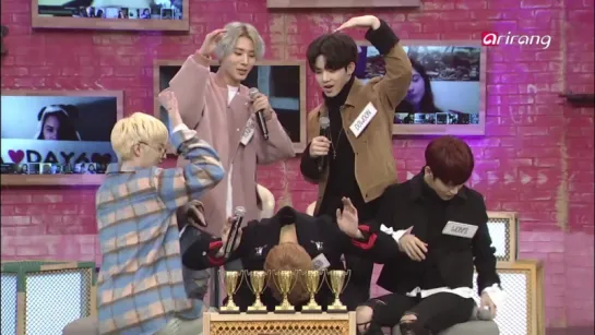 [Шоу] 161227 2016 DAY6  @  After School Club((Ep.244)Full ASC Friendship Award