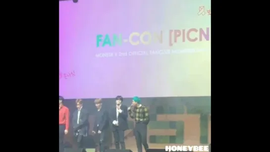 [VK][180121] MONSTA X fancam Talk time @ Fan-Con with Monbebe