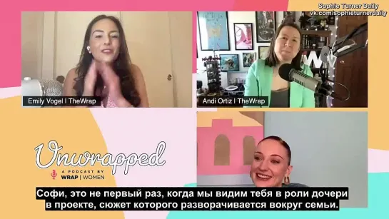 2022: Интервью для блога «WrapWomen» в рамках продвижения сериала «Лестница» (русские субтитры)