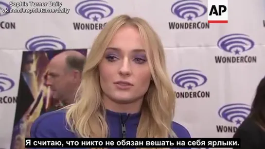 Интервью для портала «AP» в рамках фестиваля «WonderCon» | 29 марта 2019 (русские субтитры)