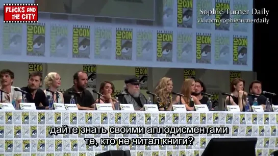 Game of Thrones SDCC Official Comic Con Panel 2014 [RUS SUB]