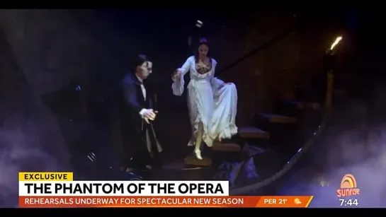 The Phantom Of The Opera returns to the Australian stage