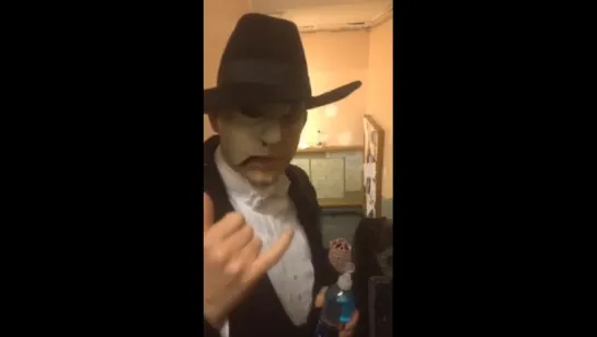 Ben Forster. The Phantom of the Opera periscope.tv, 26.11.2016