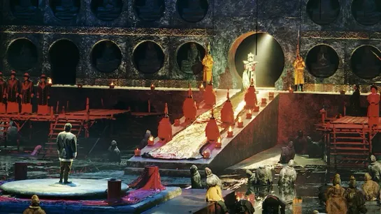 Пуччини, Турандот / Puccini, Turandot. Ahoy Arena Rotterdam January 1996. Companions Opera production