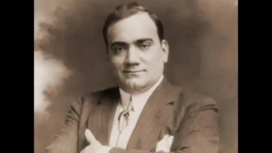 Enrico Caruso as Bass in La Bohéme - Vecchia zimarra