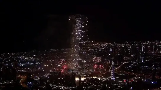 Новогодний фейерверк 2014  в Дубае  Книги рекордов Гиннеса | Burj Khalifa Dubai New Year