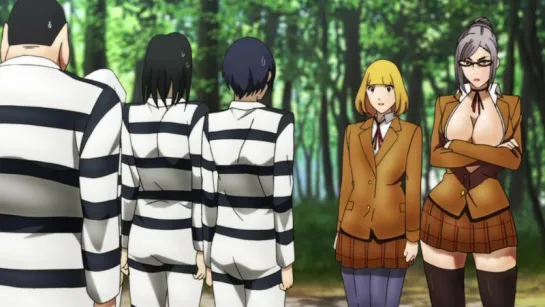 RussFegg | Школа-тюрьма - 1 серия | Prison School 01 эпизод | Школа строгого режима русская озвучка