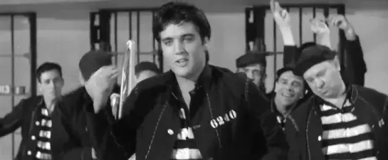 Elvis Presley - Jailhouse Rock | 1957 год | клип [Official Video] HD