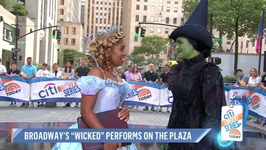 Broadway’s ‘Wicked’ performs ‘For Good’ live on TODAY Show