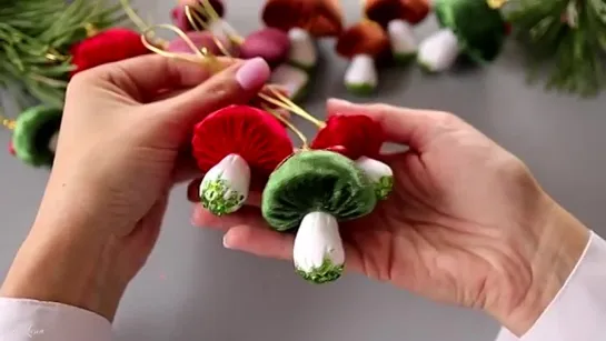 🍄🎄 НОВОГОДНИЕ ГРИБОЧКИ 🎄🍄🎄