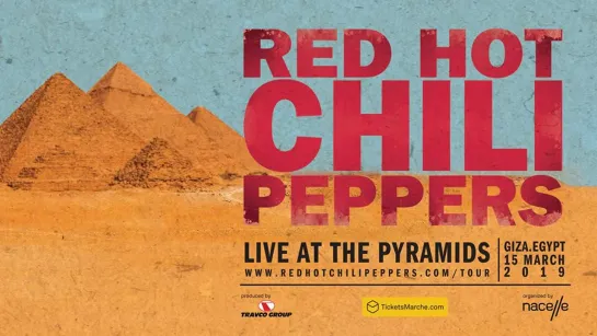 Red Hot Chili Peppers – Live At The Pyramids [Giza, Egypt / 15 March 2019]