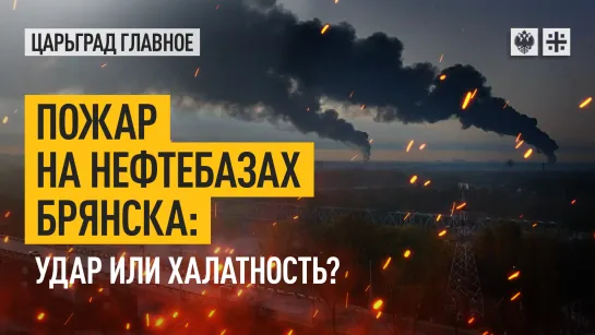 Пожар на нефтебазах Брянска: удар или халатность?