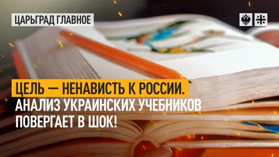 Цель - ненависть к России. Анализ украинских учебников повергает в шок!