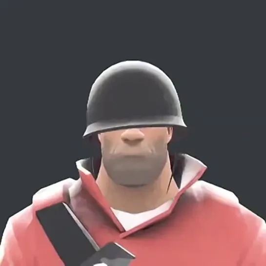 Soldier from TF2 says NO and laughs