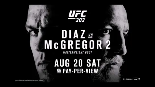 Промо боя: UFC 202 Diaz vs. McGregor 2