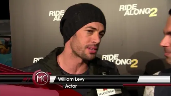 William Levy en presentación de película Ride Along 2 _ Al Rojo Vivo _ Telemundo