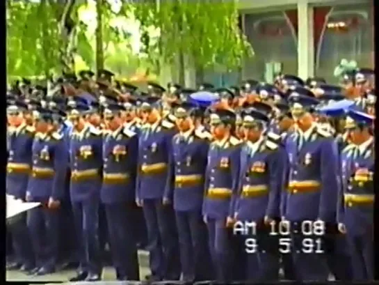 ЗГВ-ГСВГ г. НОЙРУППИН 9 мая 1991 года. Лётный военный городок