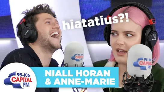 Niall Horan Can't Spell Hiatus 😐 | Anne-Marie & Niall Horan | Capital [RUS SUB]