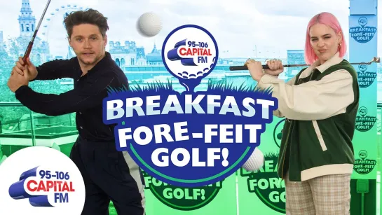 Anne-Marie and Niall Horan Take On FORE-feit Golf! ⛳️ | Capital [RUS SUB]