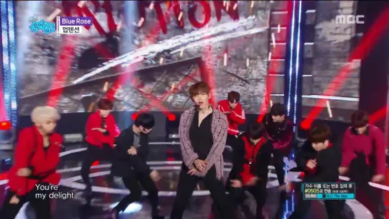 190112 UP10TION - Blue Rose, @ Show! Music Core