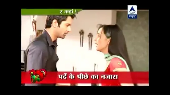 [SBS] Arnav Khushi Patch up and Off Screen Masti - 12th Sept 2012 - Iss Pyaar Ko Kya Naam Doon