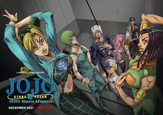 Невероятные приключения ДжоДжо 5-й сезон (сериал 2021 - 2022 гг.) JoJo no Kimyou na Bouken 18+