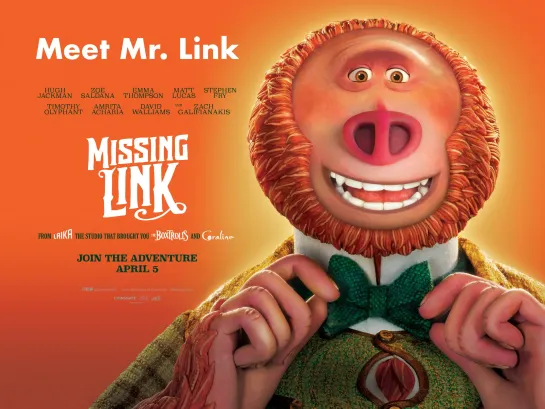 Потерянное звено (2019) Missing Link 6+