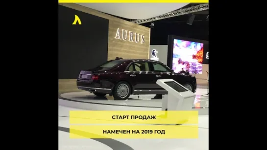 В Москве презентовали люксовый автомобиль Aurus | АКУЛА