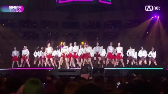 Chung Ha, Weki Meki, Pristin, fromis 9, Idol School Class 1, AKB - Pick Me(2017.MAMA in Japan)