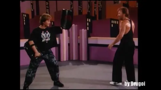 Chuck Norris Martial Arts Demonstration with Benny “The Jet“ Urquidez (RUS)