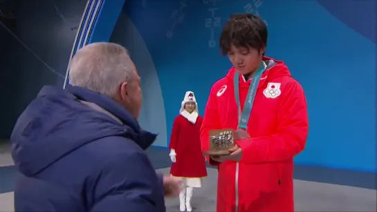 Shoma Uno | Winter Olympic Games 2018 FS | Medal Ceremony