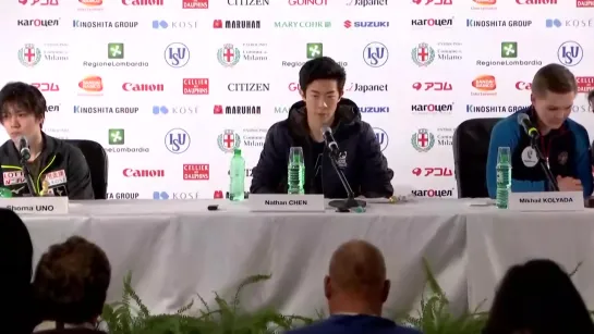 Shoma Uno | World Championship 2018 | Press Conference After Free Skating