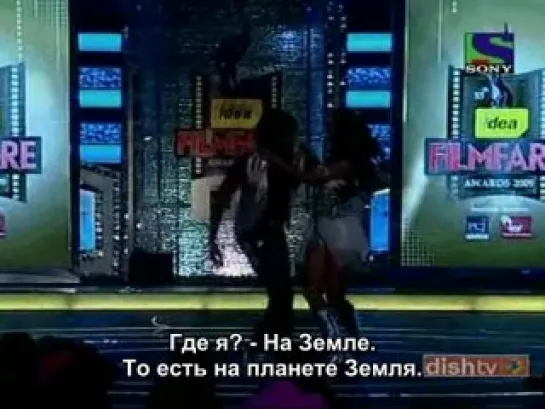 55Th FILMFARE AWARDS / 2010 - часть 1 (рус.субтитры)