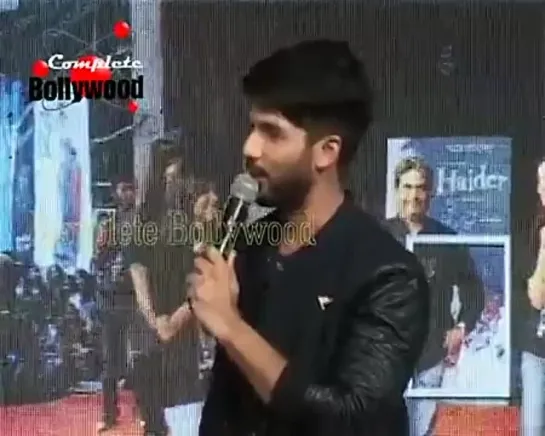 Shahid Kapoor,Shraddha Kapoor,Vishal Bhardwaj promote 'Haider' at 'Umang' Film Festival 2