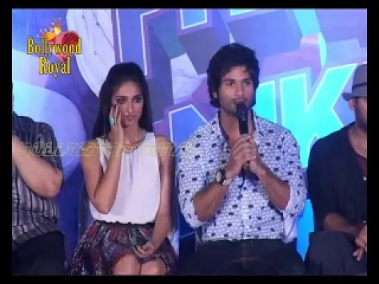 Shahid Kapoor & Illeana D'Cruz at Poster launch of 'Phata Poster Nikhla Hero' Part 1