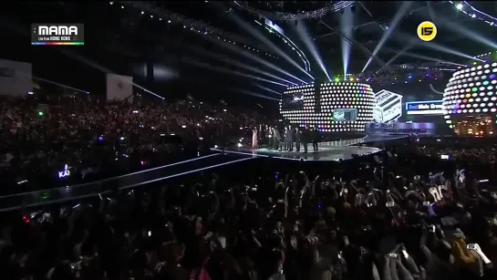 141203 EXO -  "Best Male Group" @ 2014 Mnet Asian Music Awards