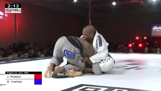 Baret Yoshida sinks a beautiful assassin choke