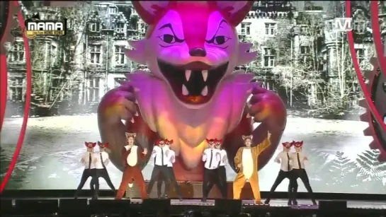 Ylvis - The Fox @ 2013 MAMA - Mnet Asian Music Awards 131122