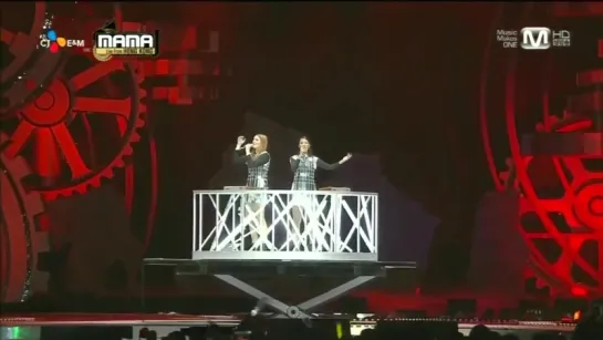 Icona Pop & CL - All Night + I Love It @ 2013 MAMA - Mnet Asian Music Awards 131122