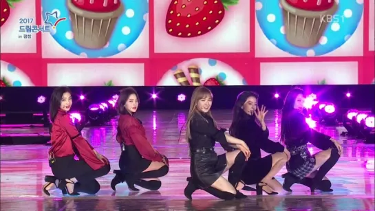 Red Velvet - Red FIavor @ 2017 Dream Concert in Pyeongchang 171111