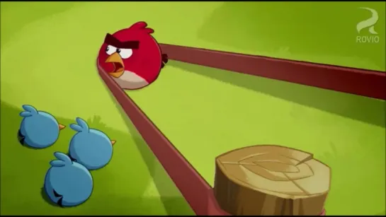 ЗЛЫЕ ПТИЧКИ - Angry Birds мультфильм - 1 сезон - 11 серия - Рогатка для новичков - мультик