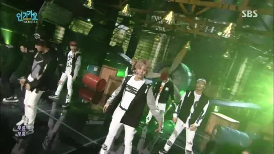 [VK] [27.09.15] Monsta X - Rush @ Inkigayo