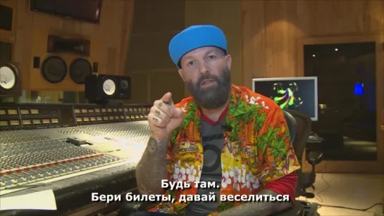 Фред Дерст лично пригласил пермяков на концерт Limp Bizkit