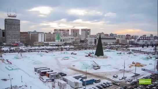 Как рождался Ледовый Городок 2014/15 в Перми