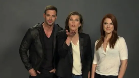 VIDEO ➡ Saludo de @willevy #WilliamLevy y el Cast de #ResidentEvilTheFinalChapter para los fans en #Nicaragua