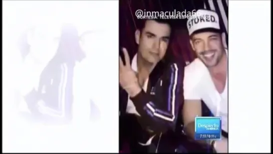 David Zepeda y William Levy preparan proyectos juntos