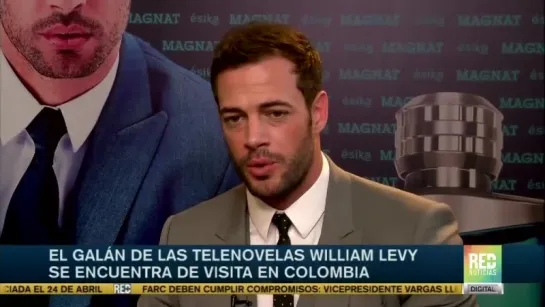 El actor William Levy está en Colombia...