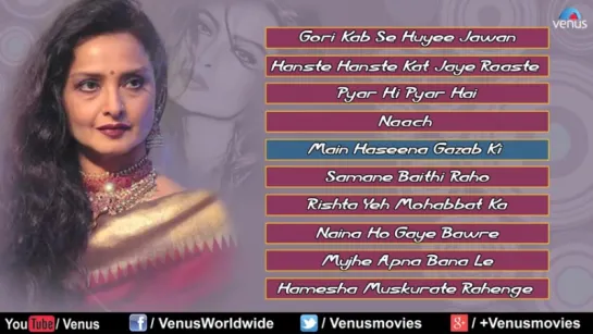 Rekha  Bollywoods Evergreen Diva  Best Bollywood Songs  Audio Jukebox