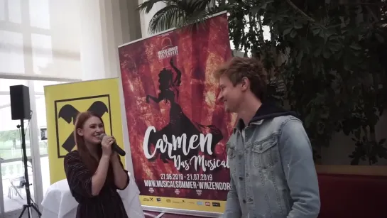 "Carmen" - das musical. Cast presentation