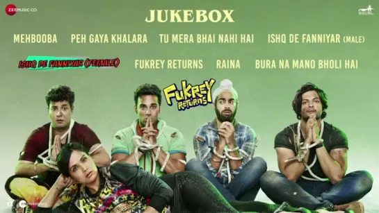 "Fukrey Returns 8th Dec" 2017 - Full Movie Audio Jukebox  Pulkit S, Varun S, Manjot S, Ali F  Richa C